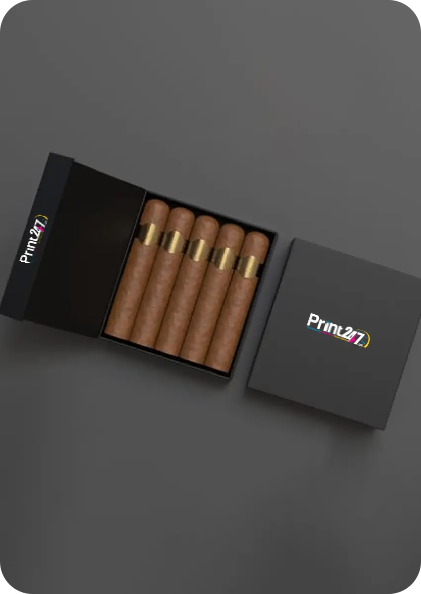 personalized cigar box